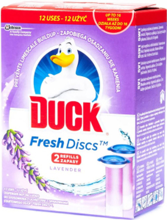 Duck WC blok Fresh Discs Levandule, 2× 36 ml