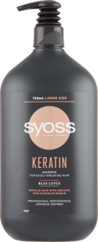 Syoss Keratin šampon pro lámavé vlasy, 750 ml