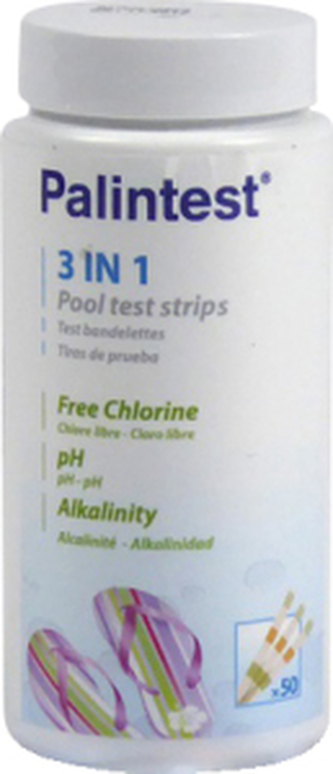 Probazen Palintest testovací proužky do bazénu 3v1, 50 ks