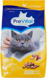 PreVital granule pro kočky kuřecí, 1,4 kg