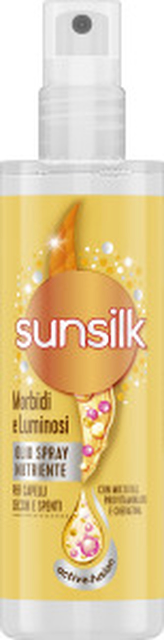 Sunsilk výživný sprej na vlasy Olio Spray Nutriente Morbidi E Luminosi, 150 ml