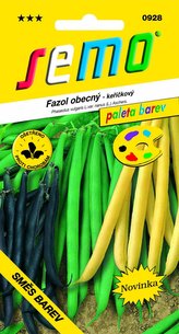 Fazol keř. směs barev 10g - série PALETA