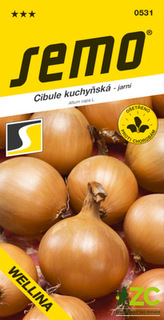 Cibule jarní - Wellina žlutá 2g (ZÁRUKA 2024)