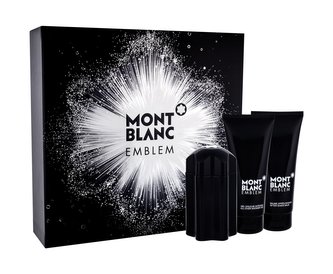 Montblanc Emblem toaletní voda 100 ml + balzám po holení 100 ml + sprchový gel 100 ml