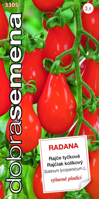 Dobrá semena Rajče tyč. - Radana červ. hruška 60s