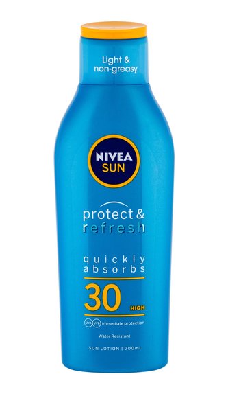 Nivea Sun Opalovací přípravek na tělo Protect & Refresh Sun Lotion 200 ml SPF30 unisex