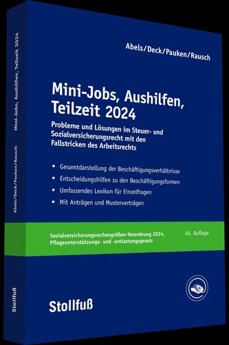 Mini-Jobs, Aushilfen, Teilzeit 2024