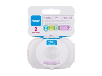 MAM Nipple Shields Vložky do podprsenky 2 ks S pro ženy