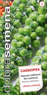 Dobrá semena Kapusta růžičková - Cassiopea 0,7g