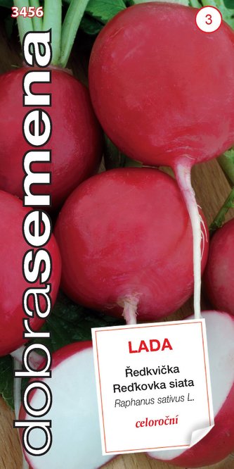 Dobrá semena Ředkvička červ. - Lada raná 5g