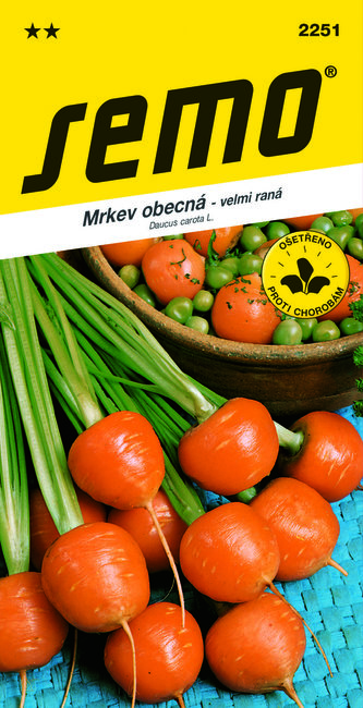 Mrkev Karotka - Parijse Markt 4 velmi raná kulatá 1,6g