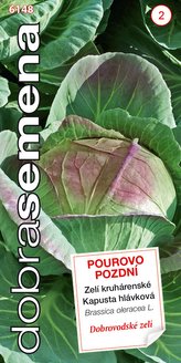 Dobrá semena Zelí kruhárenské - Pourovo pozdní 0,8g