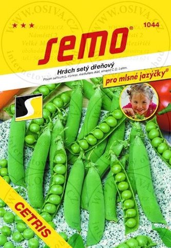 Hrách zahr. - Cetris poloraný 50g - série JAZÝČKY