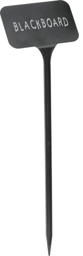 Jmenovka zapichovací SL 275 černá 27x13x8 cm lomená