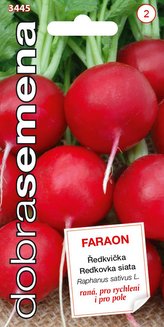 Dobrá semena Ředkvička červ. - Faraon 3g