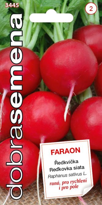 Dobrá semena Ředkvička červ. - Faraon 3g