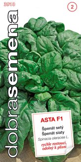 Dobrá semena Špenát setý - Asta F1 4g