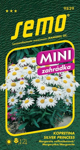 Kopretina bílá - Silver Princess 0,3g - série MINI