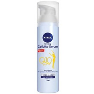 Nivea Q10 Energy+ Proti celulitidě a striím Firming Anti Cellulite Serum 75 ml pro ženy