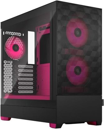 Case Fractal Design Pop Air RGB Magenta Core TG Clear Tint