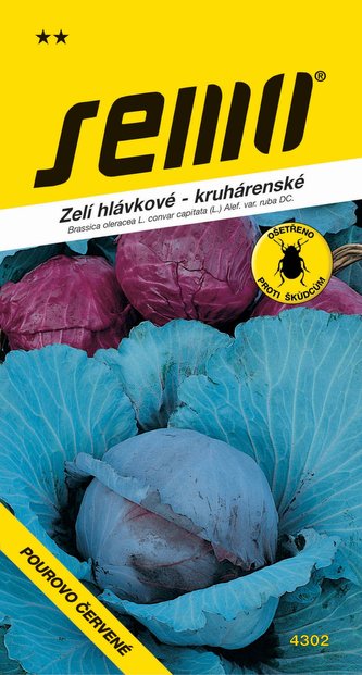 Zelí kruhárenské - Pourovo červené 0,8g