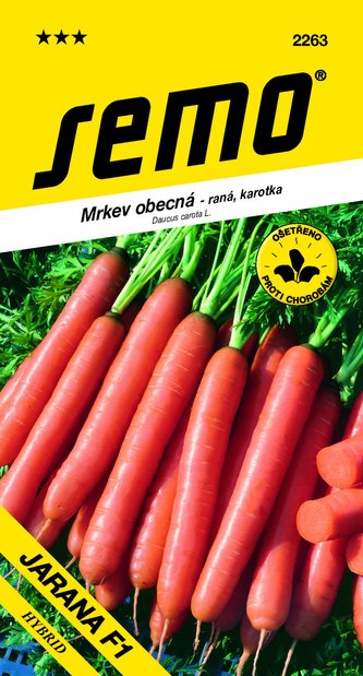 Mrkev Karotka - Jarana F1 raná 1,3g
