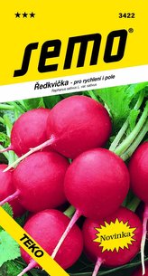 Ředkvička červ. - Teko rychl,pole 5g