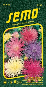 Astra čínská - jehlicovitá Electric směs 0,5g