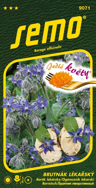 Brutnák lékařský 1,8g  - série JEDLÉ KVĚTY