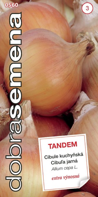 Dobrá semena Cibule jarní - Tandem žlutá 2g (ZÁRUKA 2024)