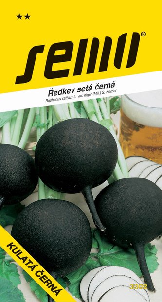 Ředkev - Kulatá černá 5g