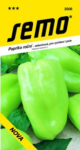 Paprika zel. sladká - Nova rychl, pole 0,5g