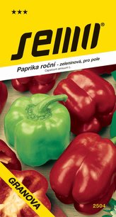 Paprika zel. sladká - Granova pole 0,5g