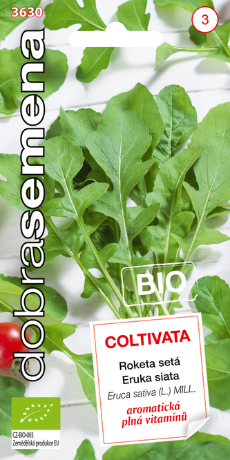 Dobrá semena BIO Roketa setá - Coltivata 3g