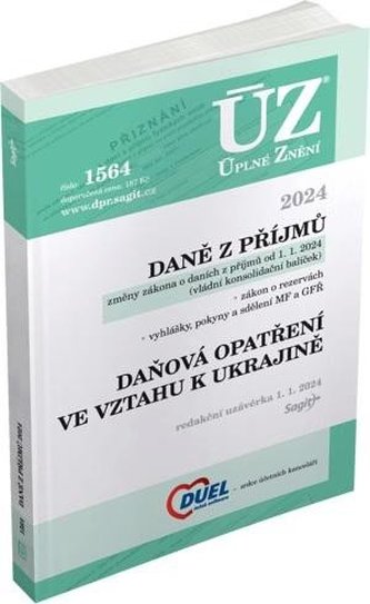 ÚZ 1564 Daně z příjmů