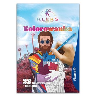 Kolorowanka A4/32K z naklejkami Kolorowanka A4/32K z naklejkami