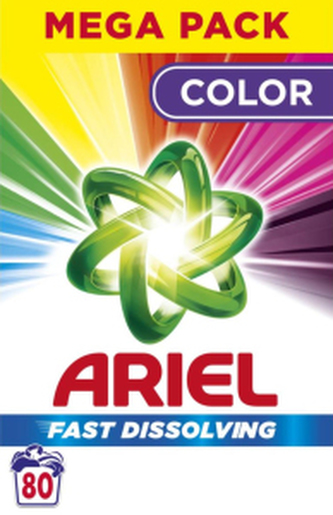 Ariel prací prášek Color 80 praní, 4,4 kg
