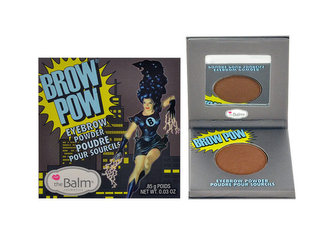 TheBalm Brow Pow Pudr na obočí 0,85 g Dark Brown pro ženy