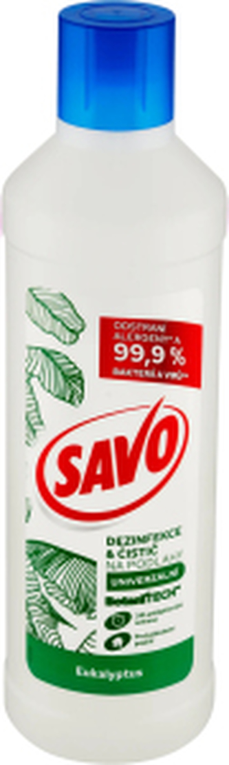 SAVO dezinfekce a čistič na podlahy BotaniTECH, 1 l SAVO dezinfekce a čistič na podlahy BotaniTECH, 1 l