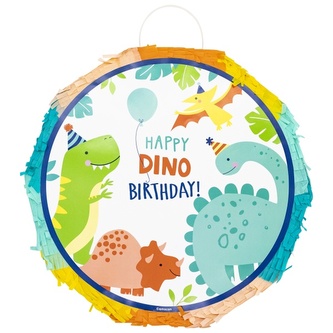 Piňata složená - Dino Happy Birthday