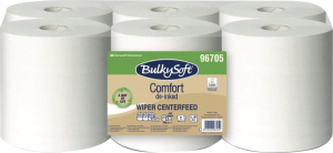 BulkySoft Comfort 2vrstvý toaletní papír, role 108 m, průměr 18 cm, balení 6 ks