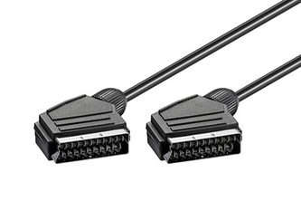 Kabel propojovací scart(M) - scart(M), 10m