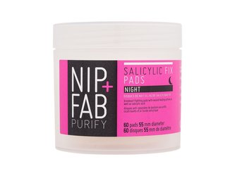 NIP+FAB Purify Čisticí ubrousky Salicylic Fix Night Pads 1 balení pro ženy