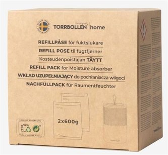 Sáček Everbrand Sweden AB náhradní do pohlcovače vlhkosti Absodry Duo Family Bag, 2 x 600 g