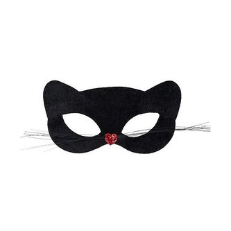 Škraboška kočka černá