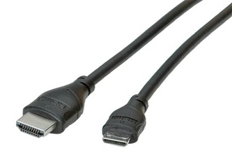 Kabel propojovací High Speed s Ethernetem, HDMI A (M) - miniHDMI(M), 2m