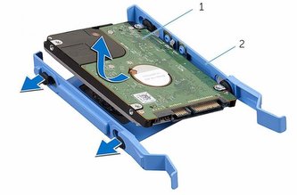 Rámeček Dell pro SATA HDD 2,5" do PC OptiPlex/ Vostro