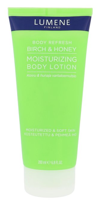 Lumene Body Refresh Tělové mléko Birch & Honey 200 ml pro ženy