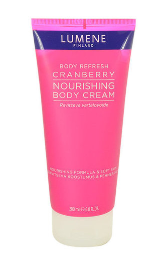 Lumene Body Refresh Tělový krém Cranberry 200 ml pro ženy