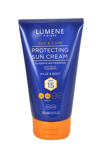 Lumene Sun & Care Opalovací přípravek na tělo Face and Body SPF15 150 ml pro ženy